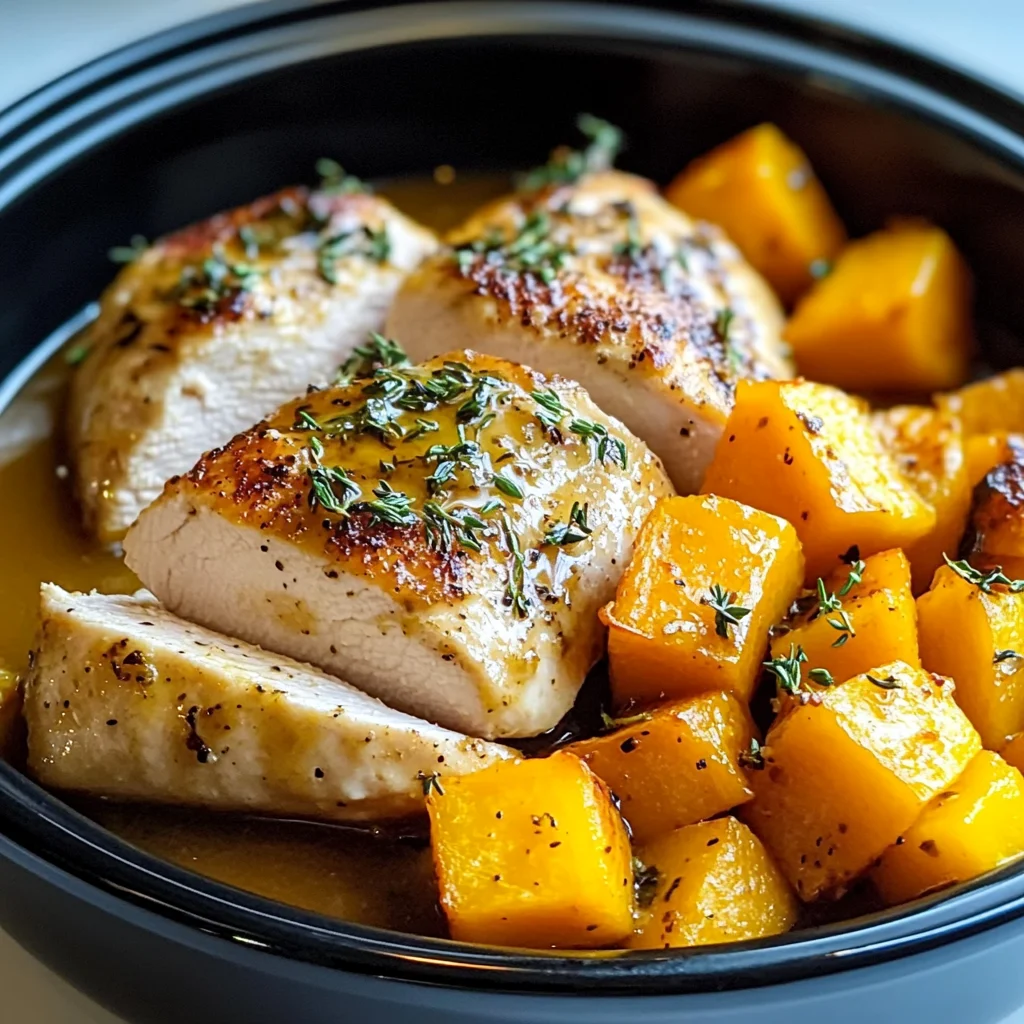 Crockpot Maple Dijon Chicken With Butternut Squash: An Incredible Ultimate Recipe