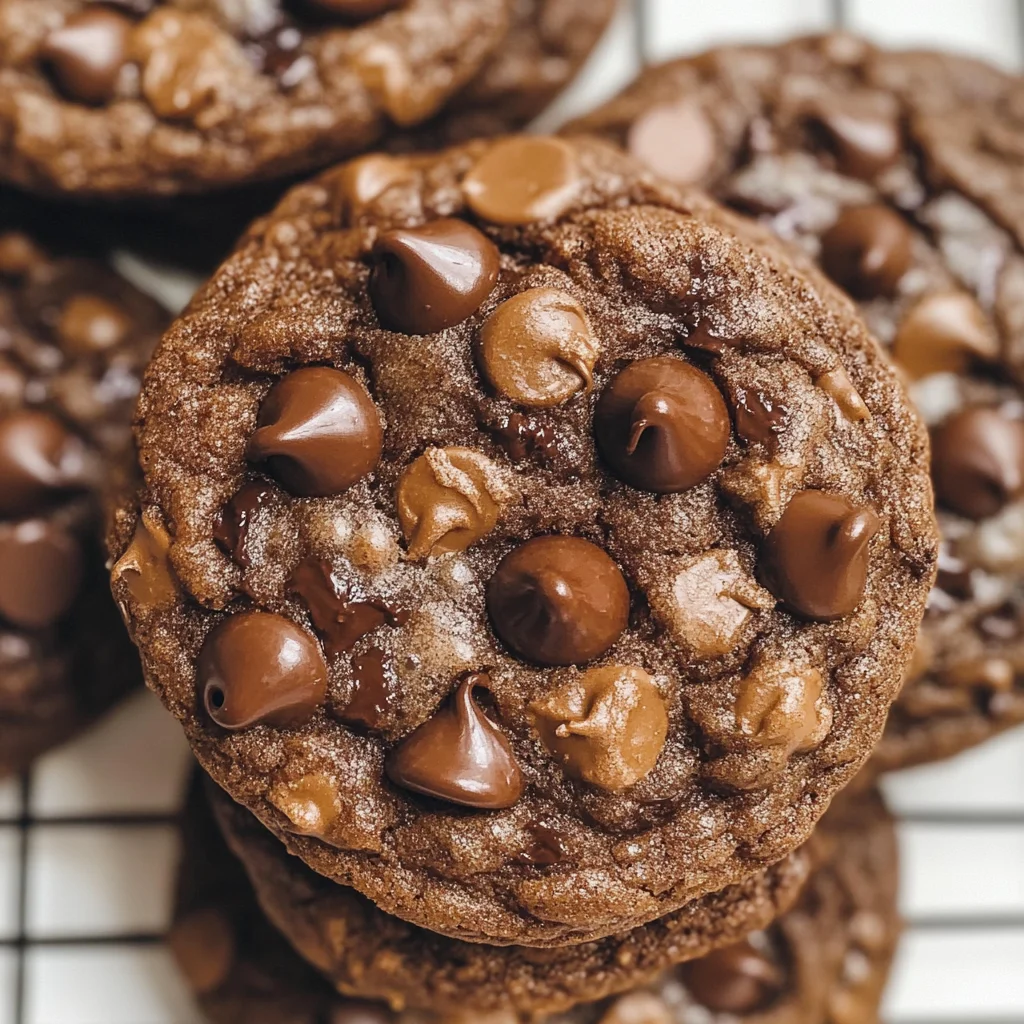 Easy Chocolate Chocolate Chip Cookies