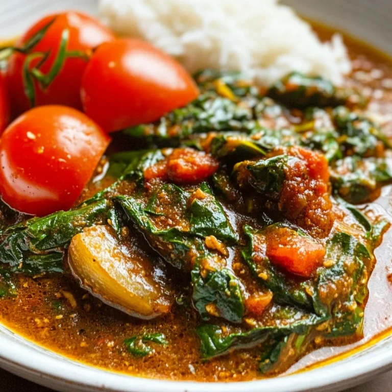 Ghanaian Spinach Stew