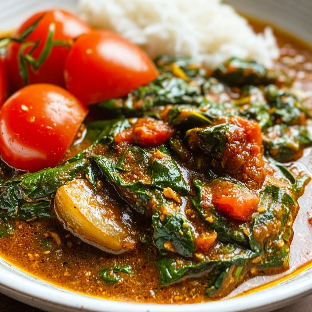 Ghanaian Spinach Stew