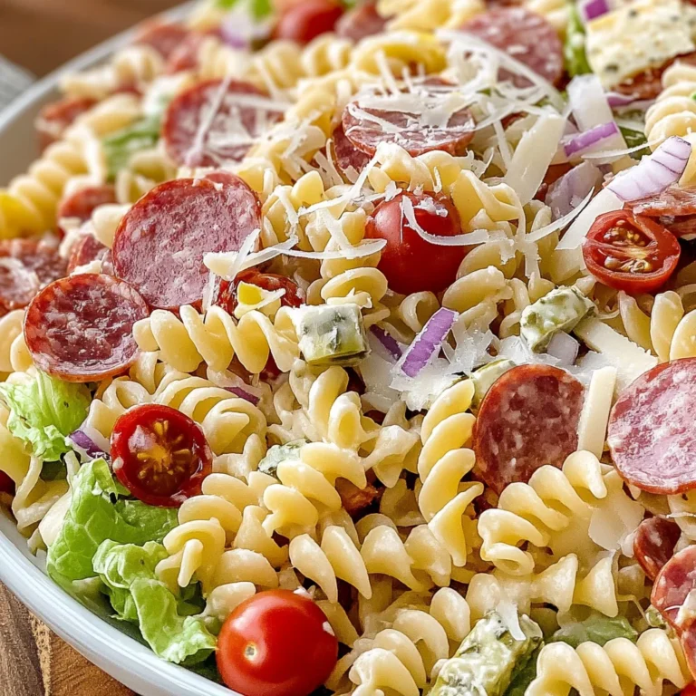 Grinder Pasta Salad