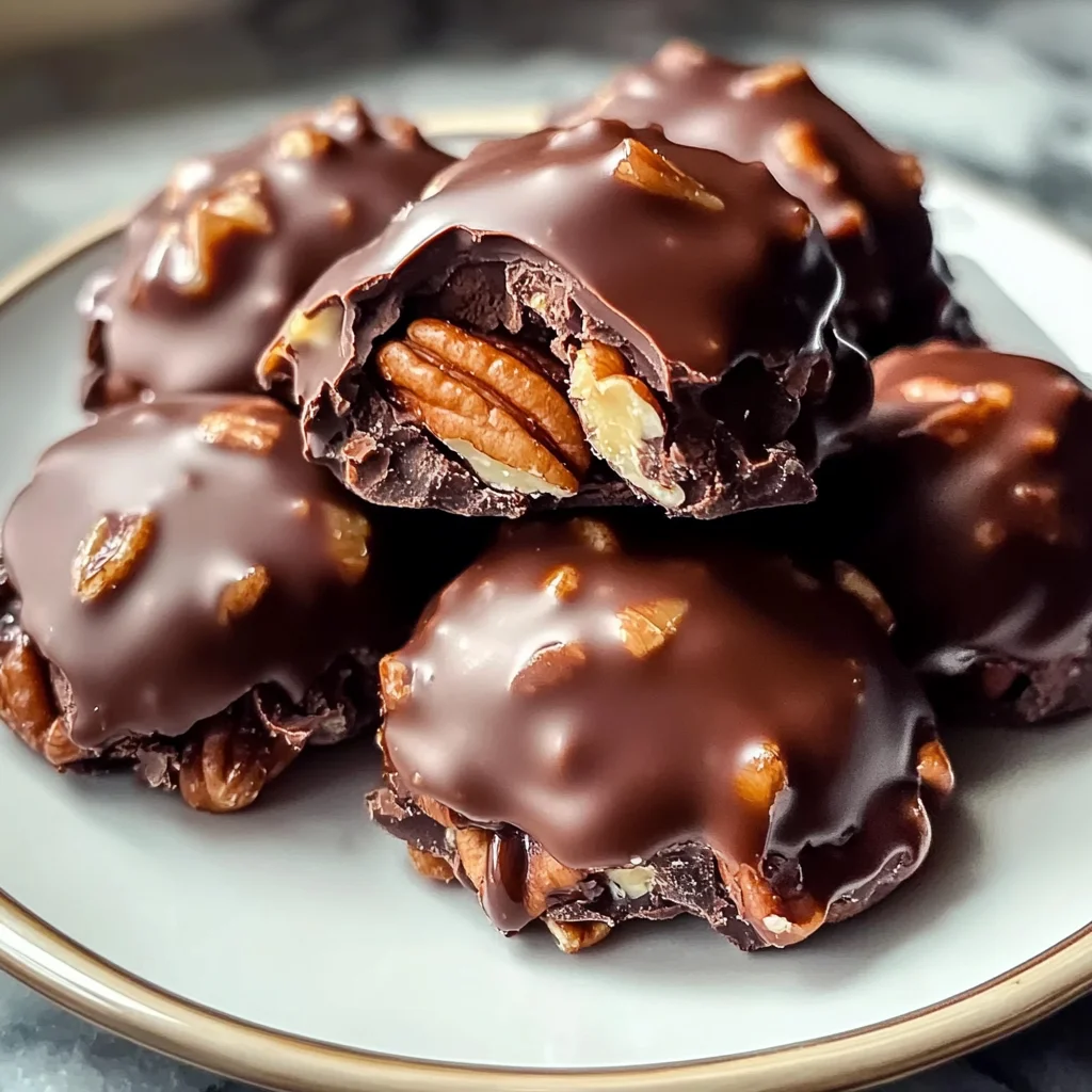 Homemade Chocolate Turtles