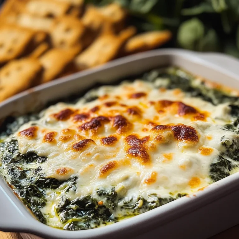 Irresistible Hot Spinach Dip Recipe