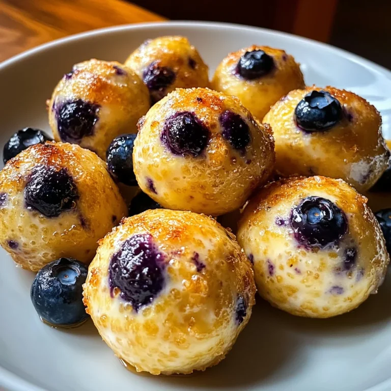 Lemon Blueberry Cottage Cheese Protein Bites