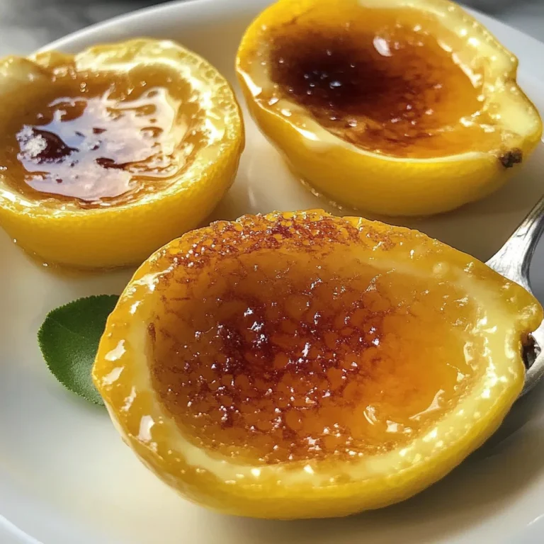 Lemon Posset Brûlée