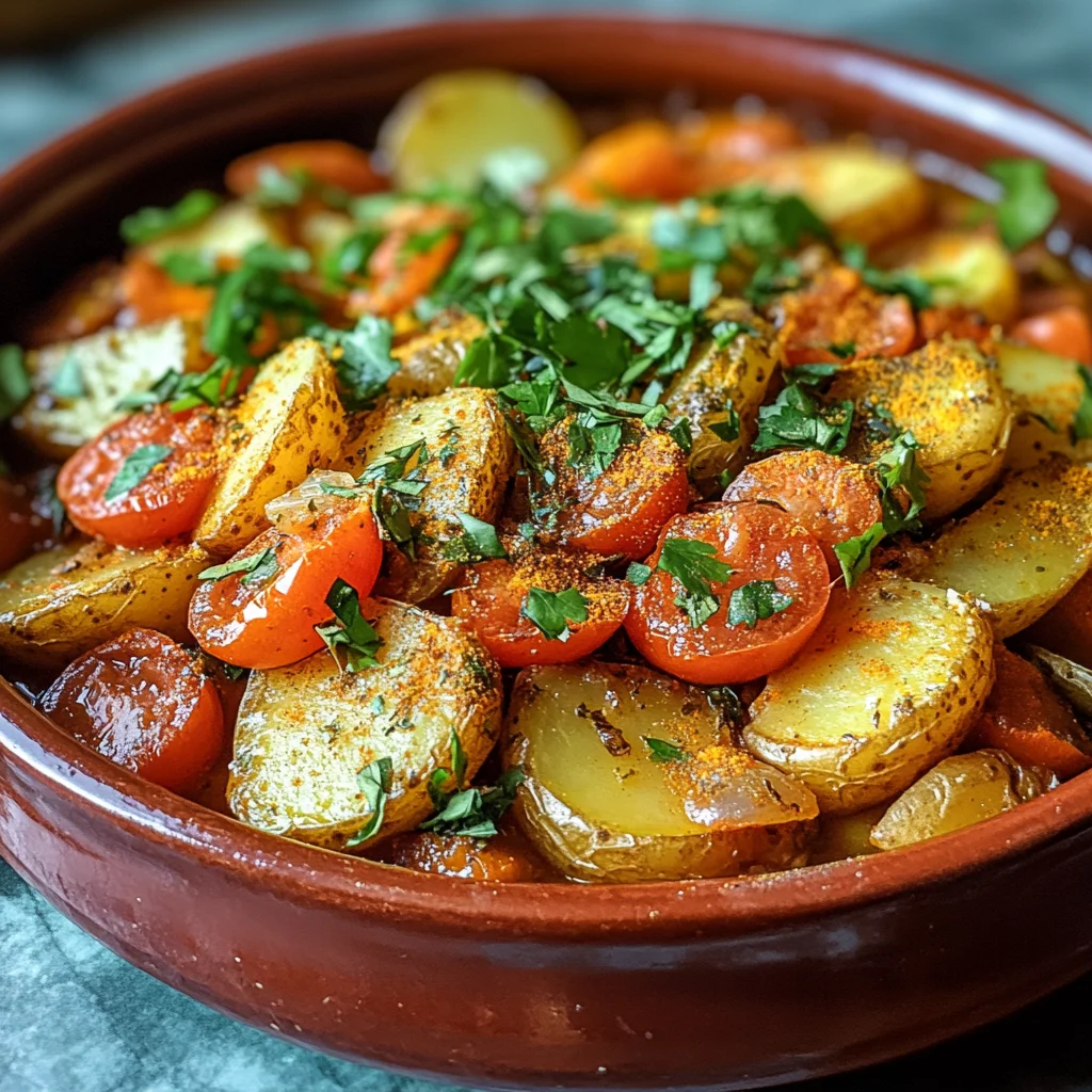Moroccan Potato Tagine