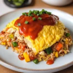 Omurice (Japanese Rice Omelet)
