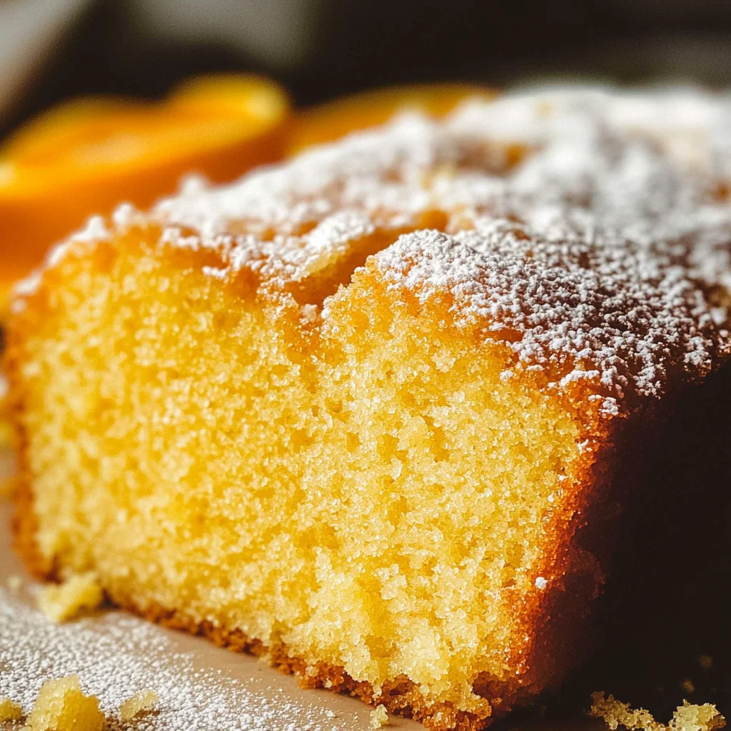 Orange Loaf Cake