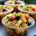 Pasta Salad Cups Recipe