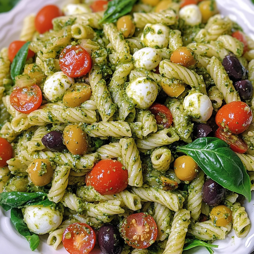 Pesto Pasta Salad Recipe