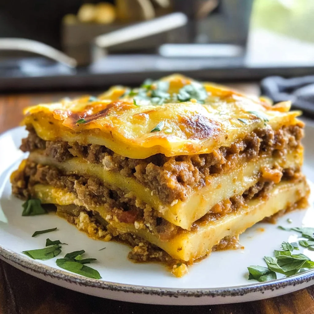 Plantain Lasagna (Pastelon)