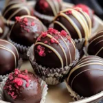 Raspberry Chocolate Truffles