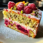 Raspberry Orange Pistachio Ricotta Cake: A Flavor Delight