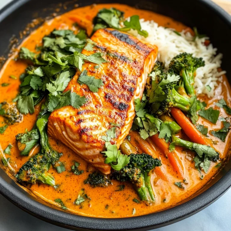 Salmon Coconut Curry