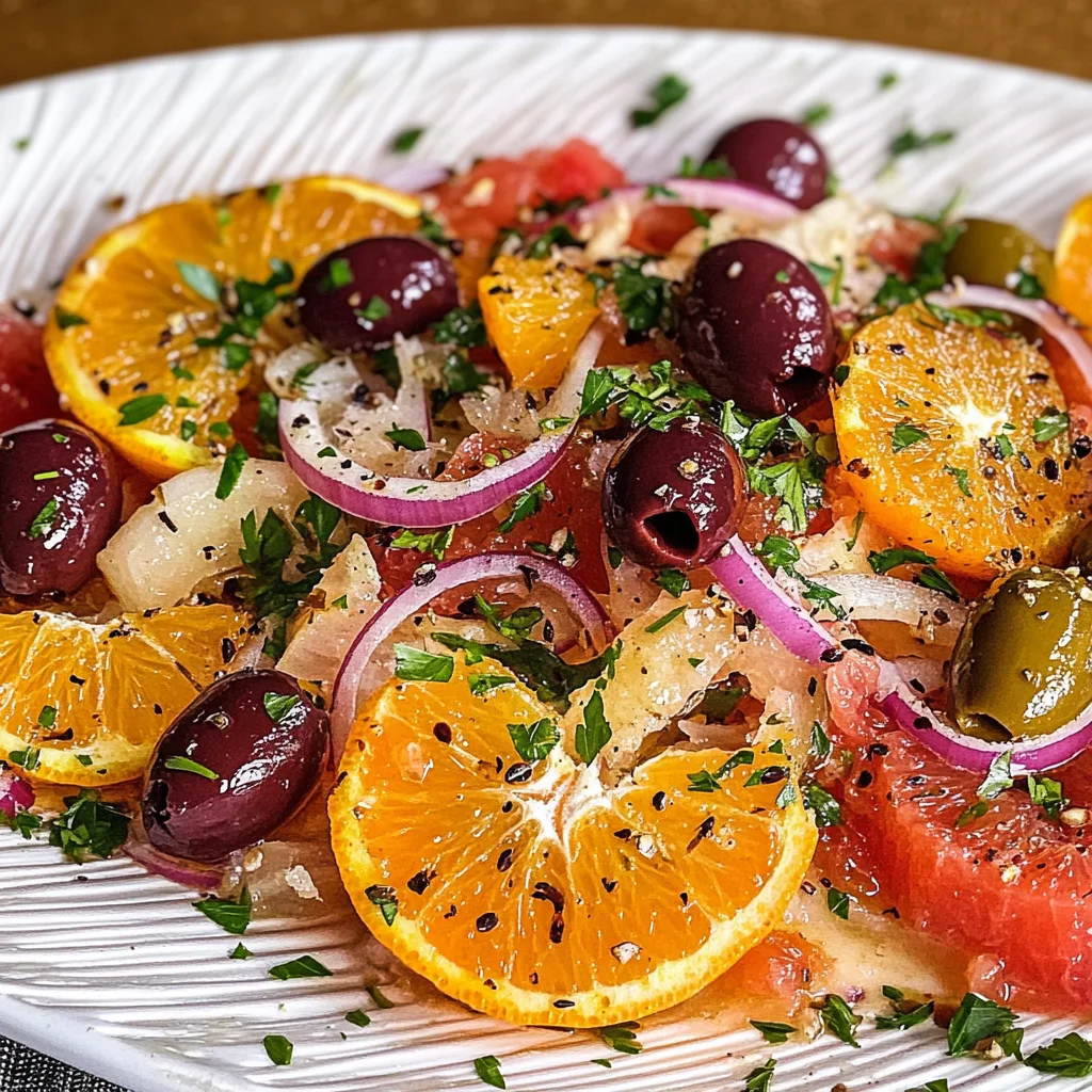 Sicilian Orange Salad (Insalata di Arance)
