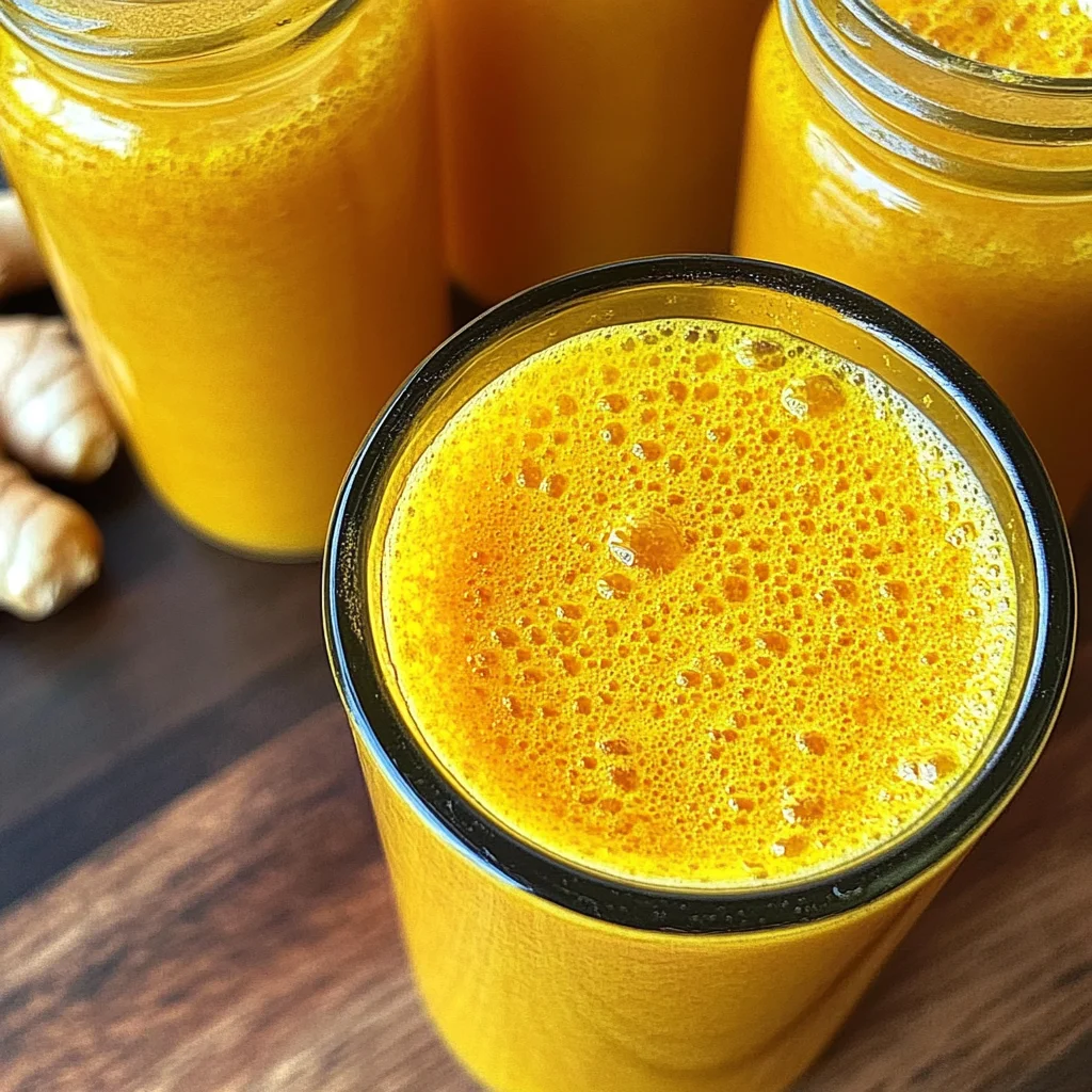 Spicy Ginger Wellness Shots