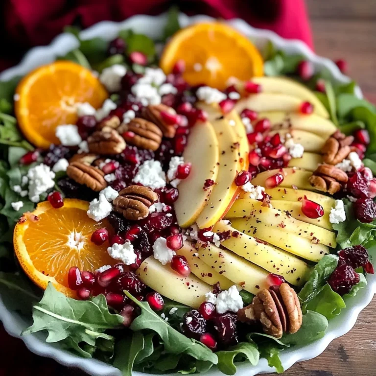 Sweet Christmas Apple Salad