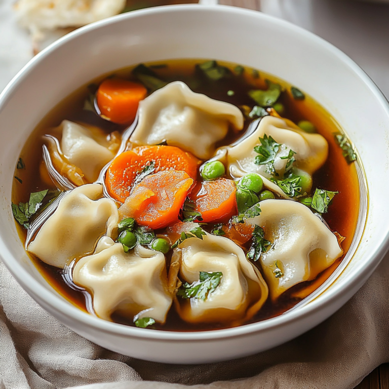 Potsticker Soup: A Comforting Delight