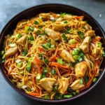 Chicken Chow Mein with the Best Chow Mein Sauce