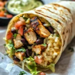 Chipotle Ranch Grilled Chicken Burrito
