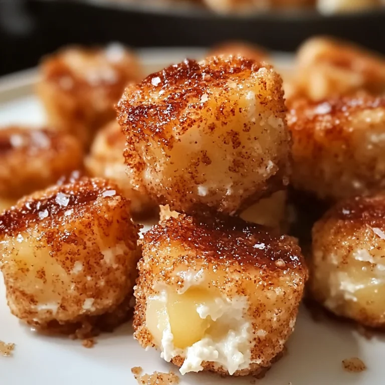 Cinnamon Apple Cottage Cheese Bites
