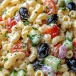 Classic Creamy Italian Macaroni Salad