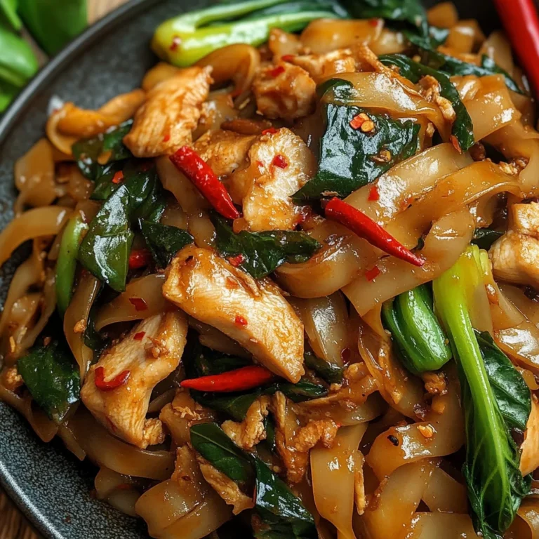 Drunken noodles