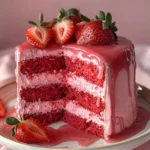 Easy Strawberry Glaze Cake: Delight in Every Slice!