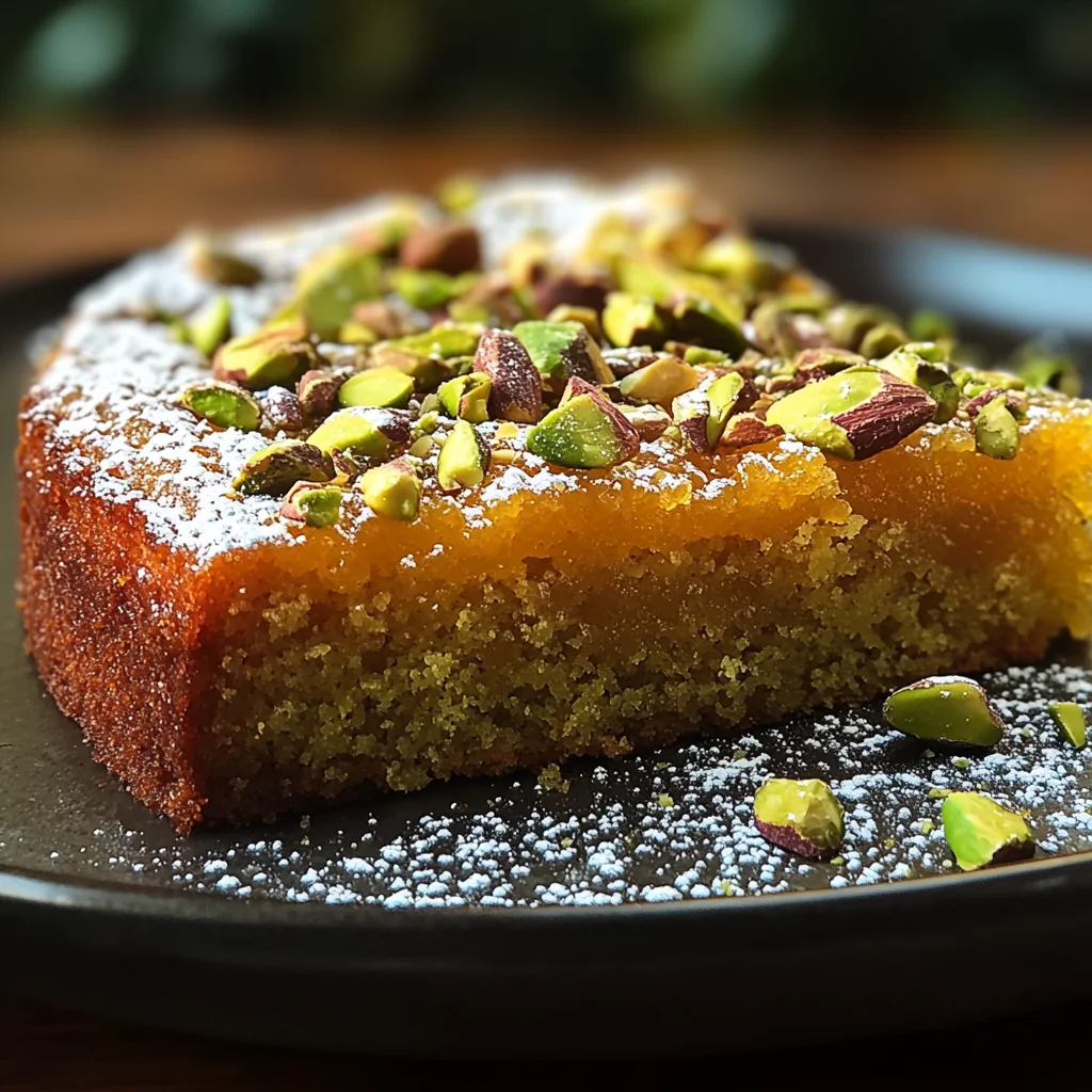 Flourless Orange, Pistachio, and Almond Cake