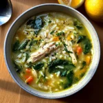 Greek Lemon Chicken Soup