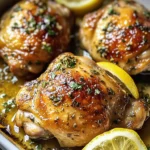Greek Lemon Chicken Thighs
