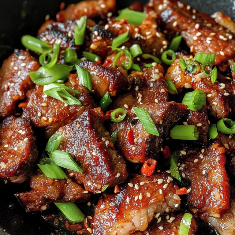 Healthy Korean beef Belly Skillet