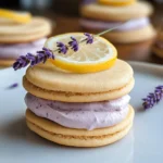 Lemon Lavender Sandwich Cookies Recipe