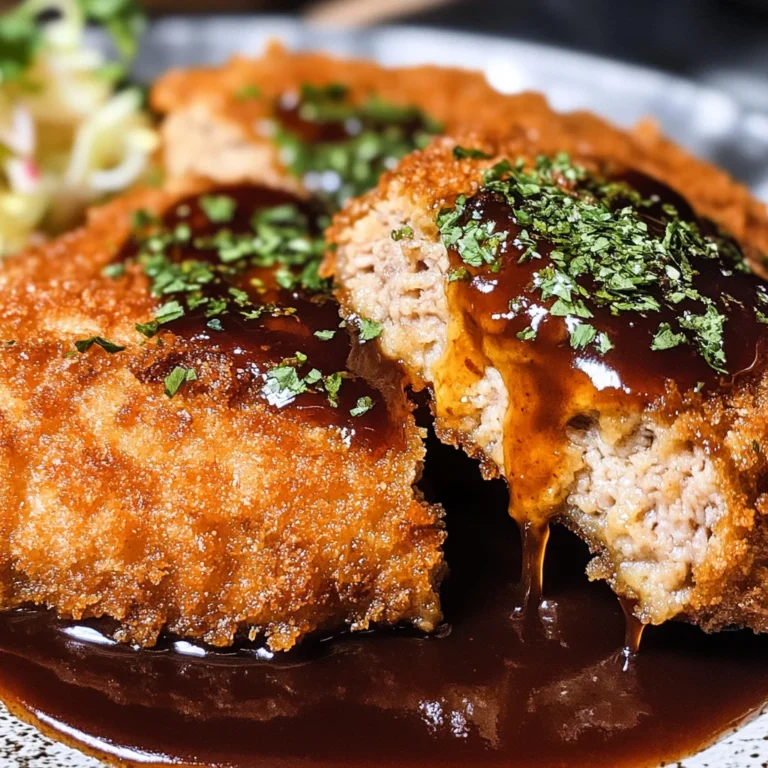 Menchi Katsu (Japanese Ground Meat Cutlet)