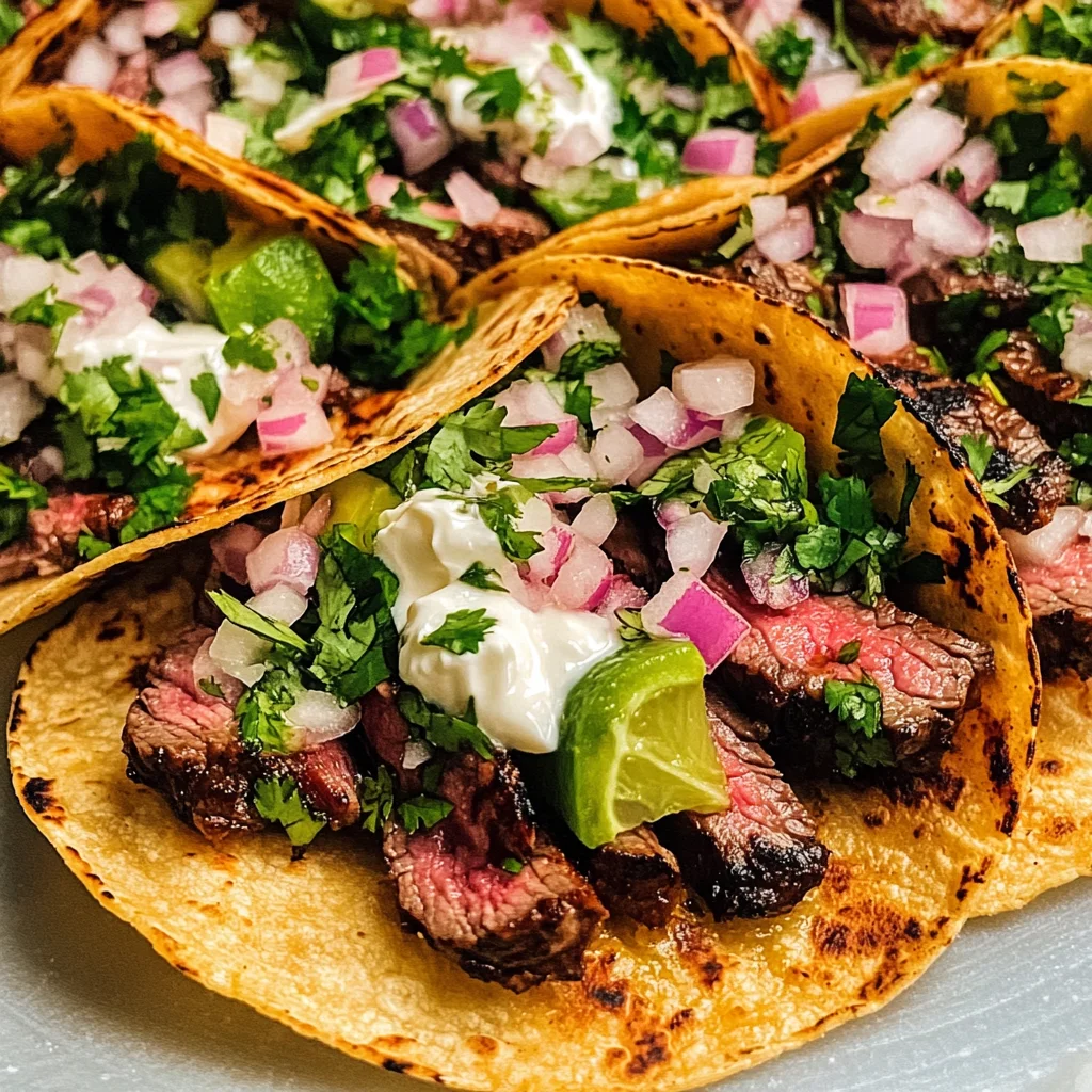 Mexican Steak Tacos