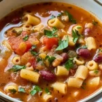 Olive Garden Copycat Pasta e Fagioli Instant Pot