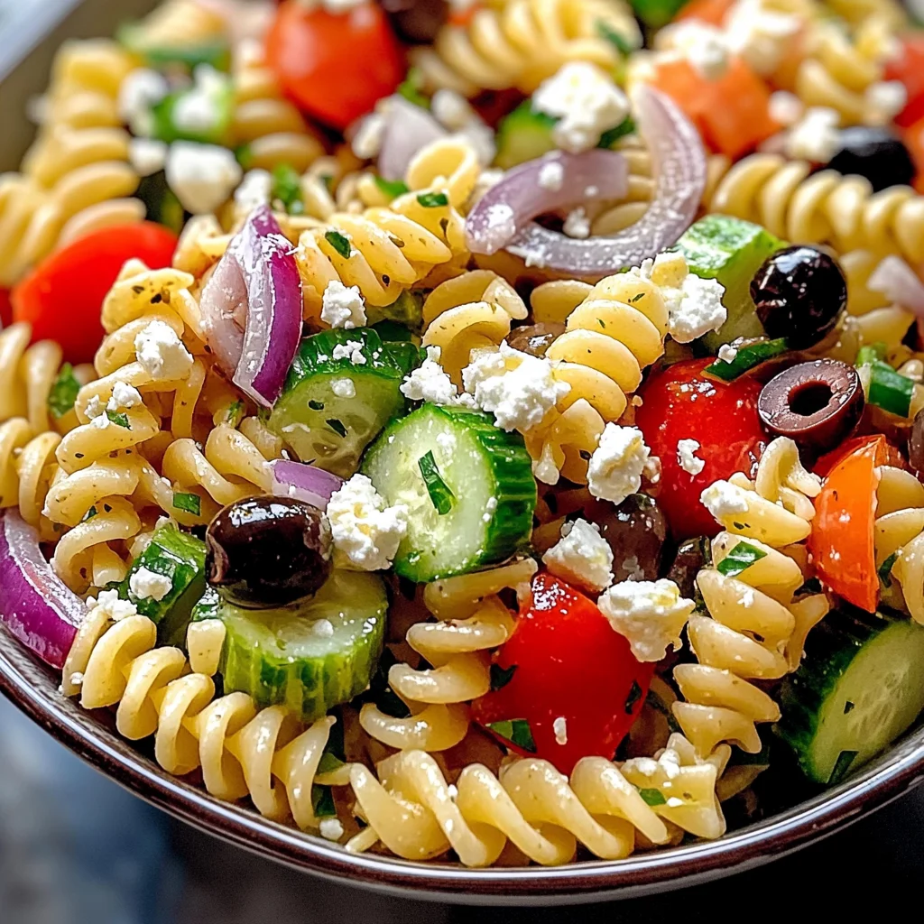Pasta Salad with Italian Dressing