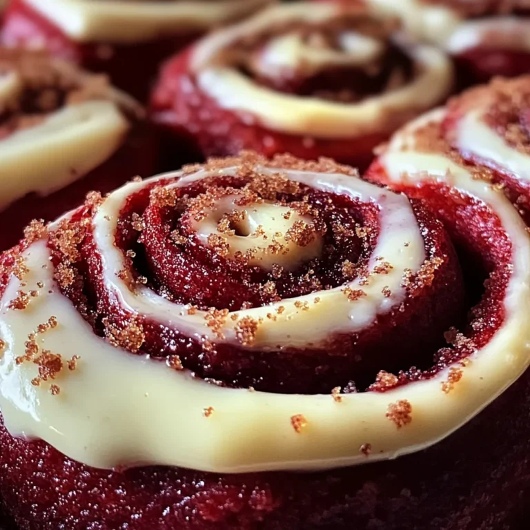 Red Velvet Cinnamon Rolls