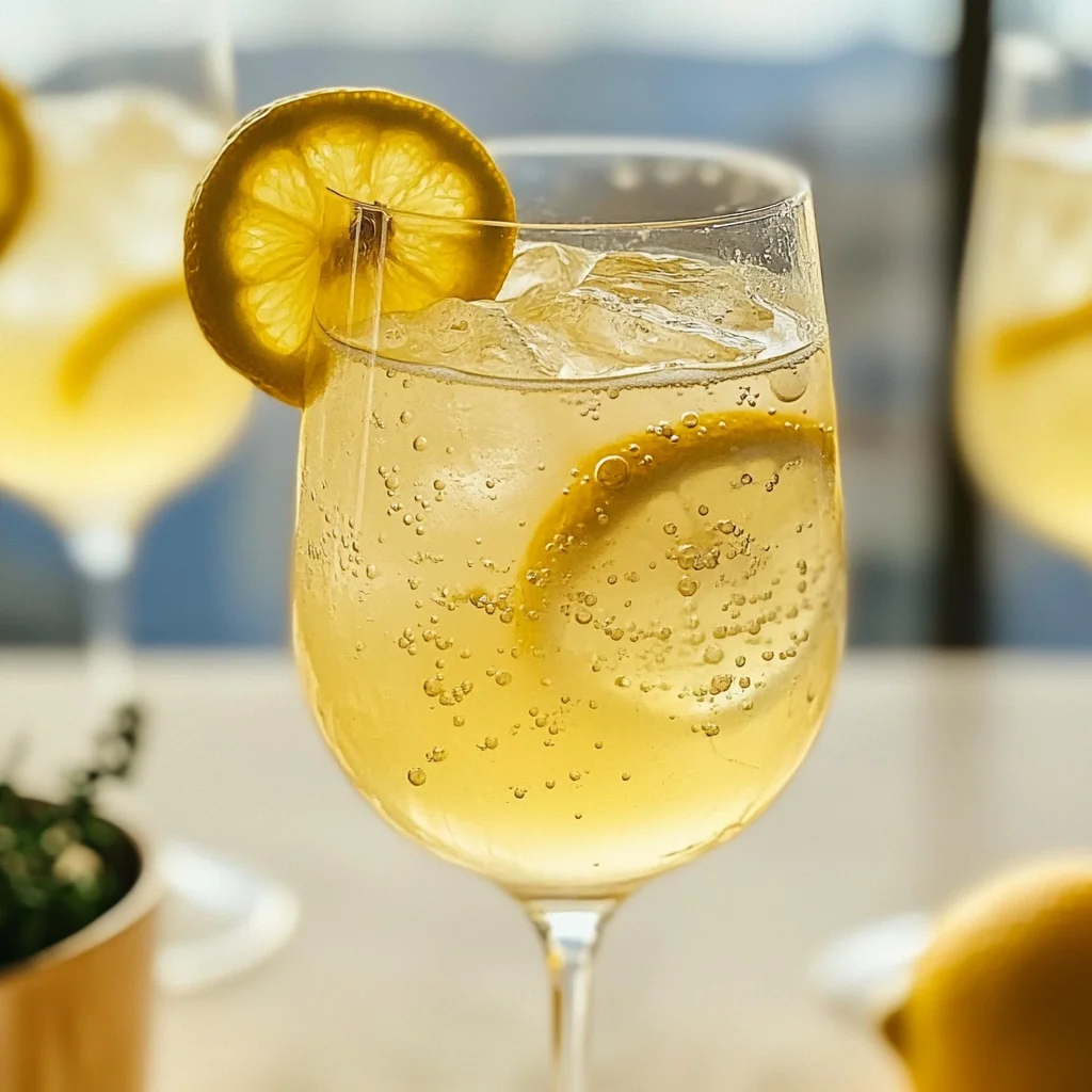 Refreshing Limoncello Spritz