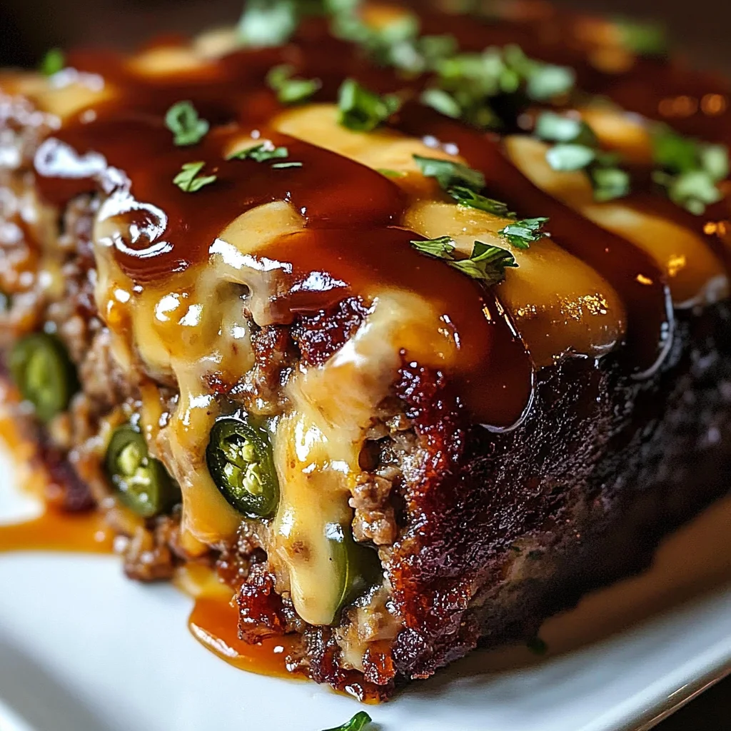 Smoky Jalapeño Popper Meatloaf: A Flavorful Twist on a Classic Dish
