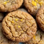 Spicy Orange Ginger Cookies
