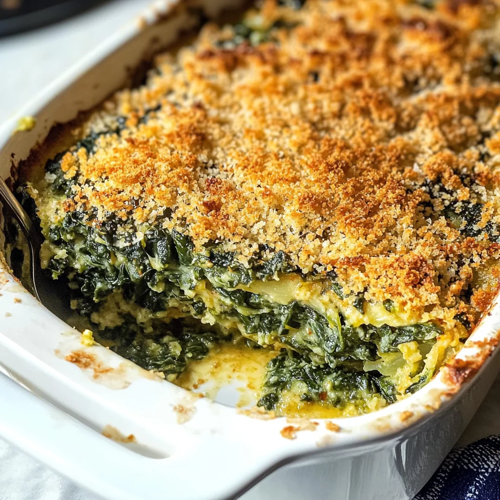Spinach Rockefeller Casserole
