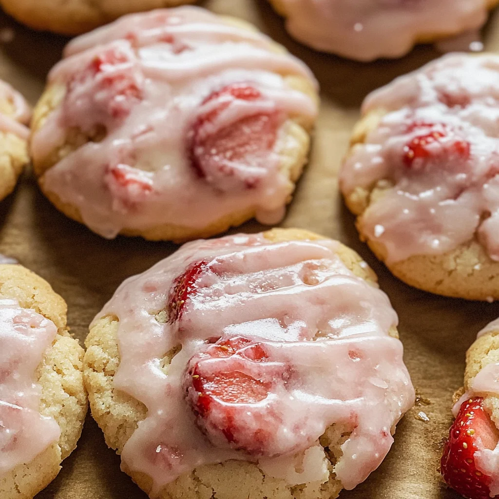 Strawberry Cookies