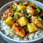 Sweet and Savory Pineapple Chicken and Rice