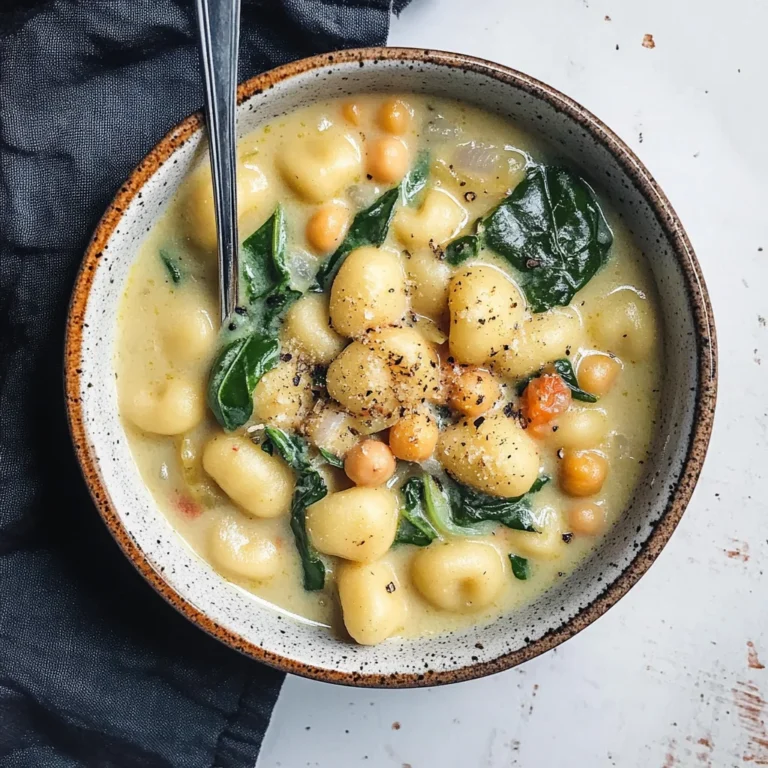 Vegan Gnocchi Soup