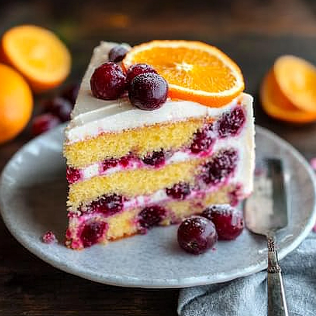 Cranberry Orange Cake
