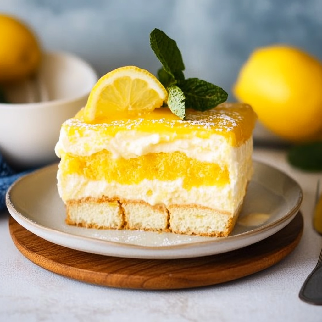Lemon Tiramisu
