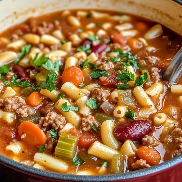 🍲 Copycat Olive Garden Pasta e Fagioli