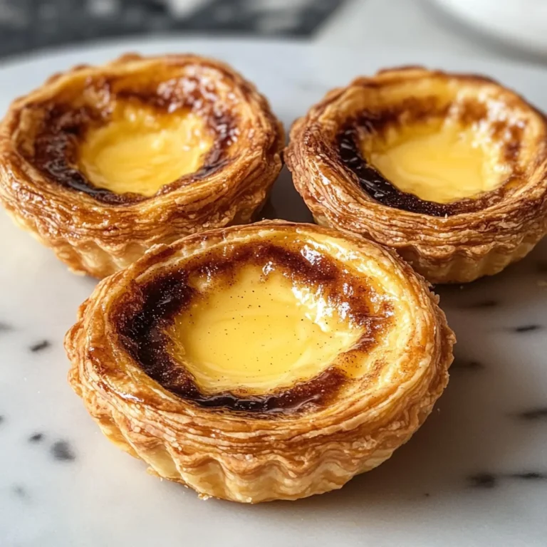 Authentic Pastel de Nata Recipe (Crispy Portuguese Custard Tarts at Home)