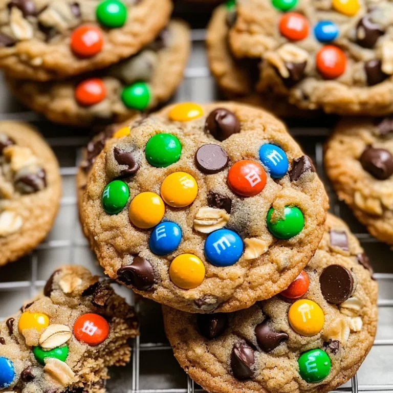 Bakery-Style Monster Cookies